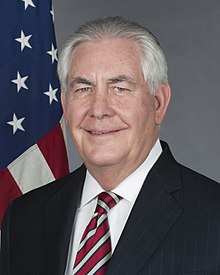 US Secretary of State Rex Tillerson