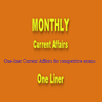 One-liner Current Affairs for competitive exams