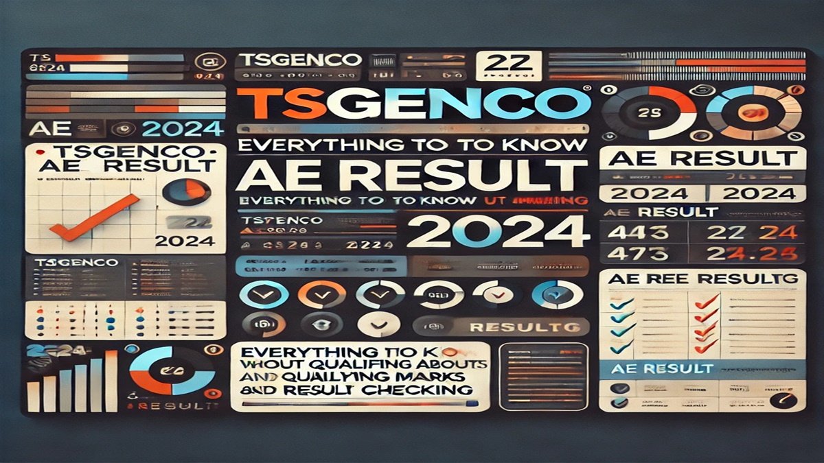 TSGENCO AE Result 2024