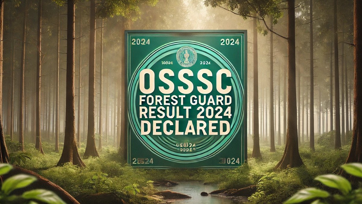 OSSSC Forest Guard Result 2024