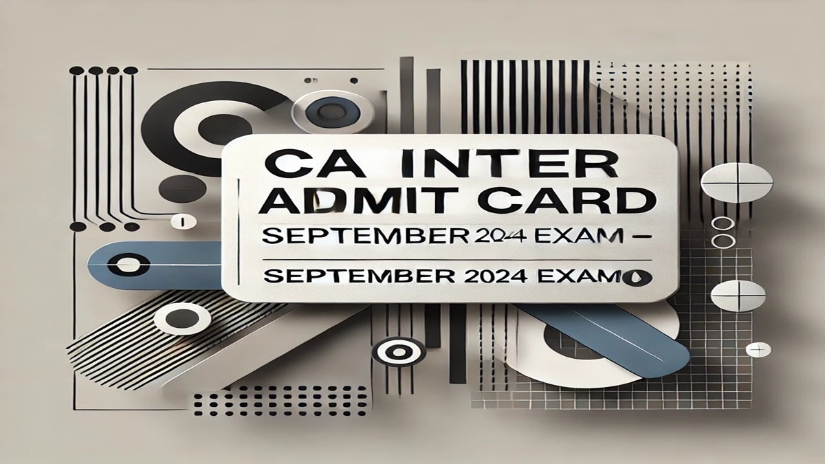CA Inter Admit Card