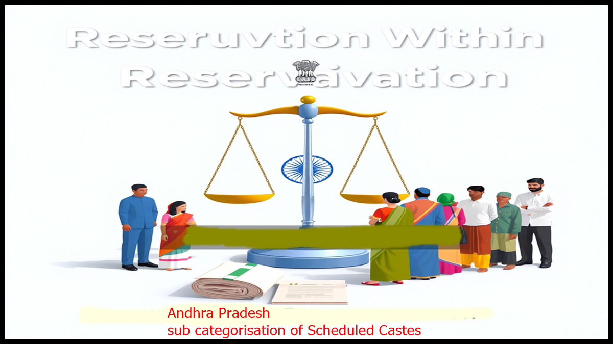Andhra Pradesh sub categorisation of Scheduled Castes