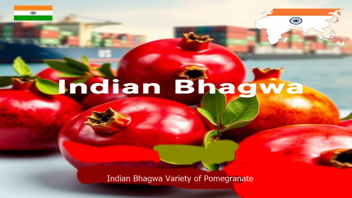 Indian Bhagwa Variety of Pomegranate