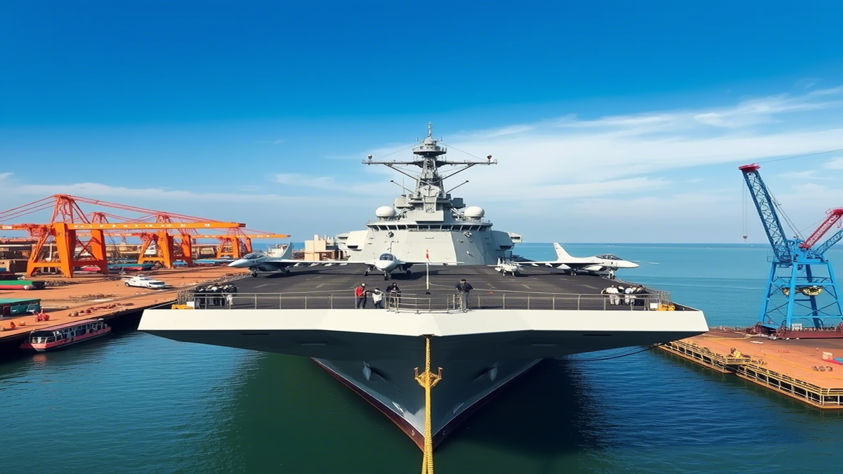 INS Vikrant Indigenous Technology