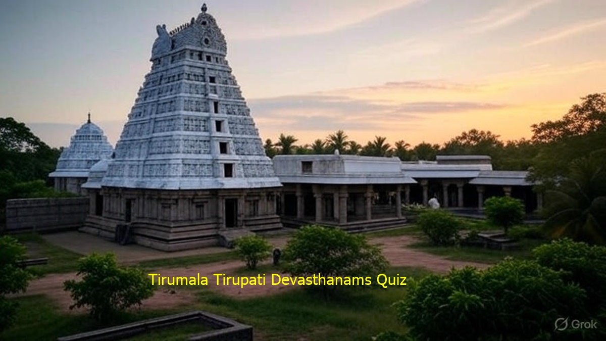 Tirumala Tirupati Devasthanams Quiz