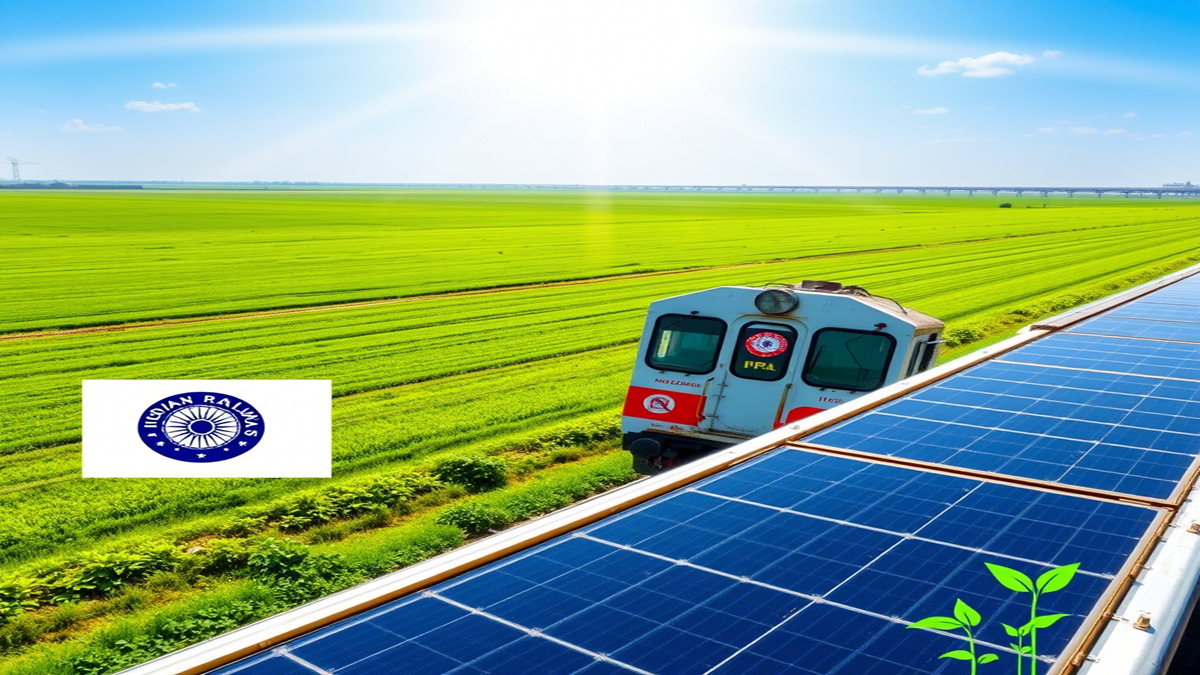 Solar-Powered Trains