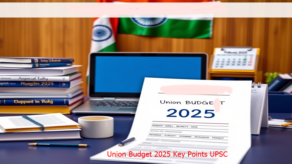 Union Budget 2025 Key Points UPSC
