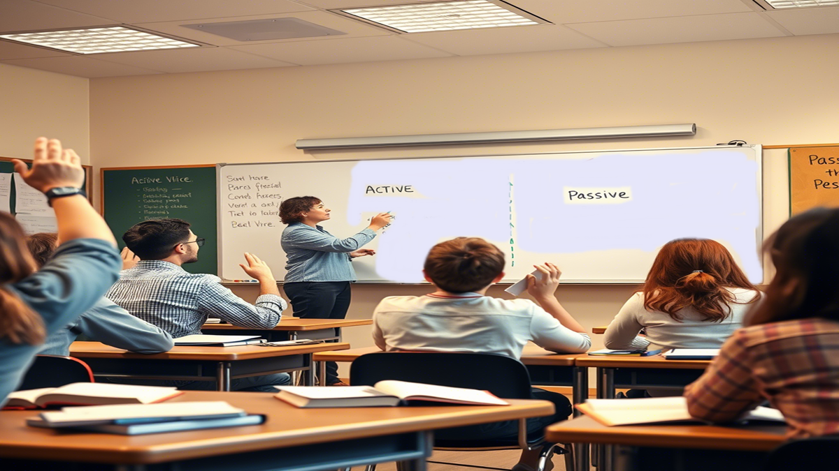 Active and Passive Voice