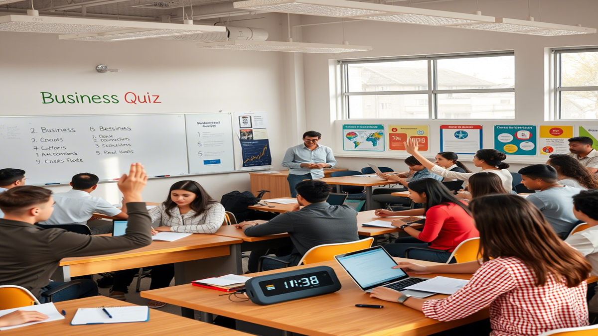 Business Quiz Questions and Answers