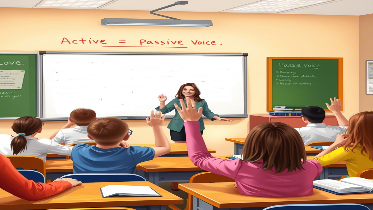 Examples of Active Voice to Passive Voice