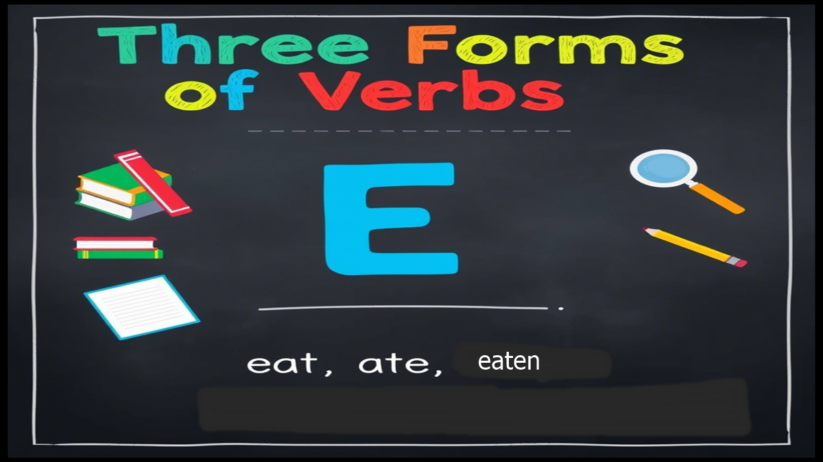 Three Forms of Verbs