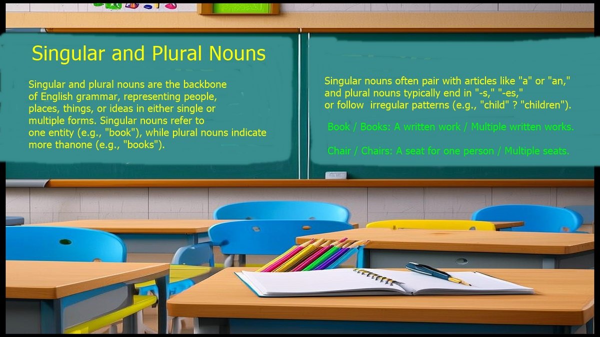 Singular and Plural Nouns