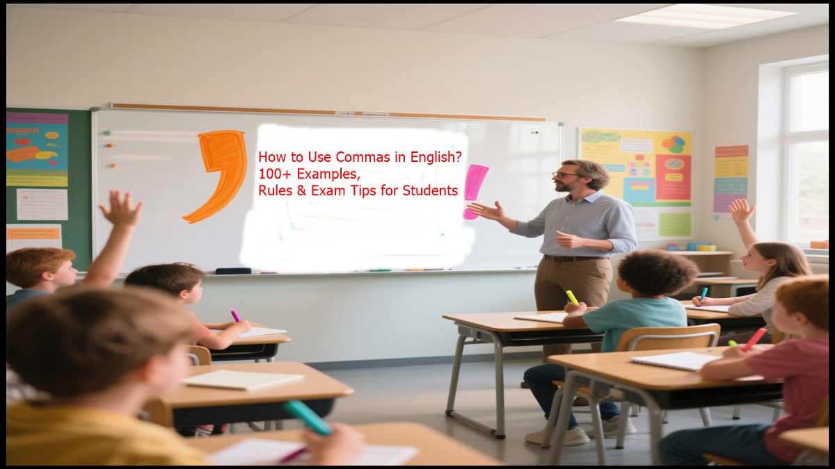 How to Use Commas in English
