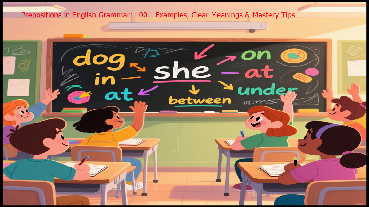 Prepositions in English Grammar