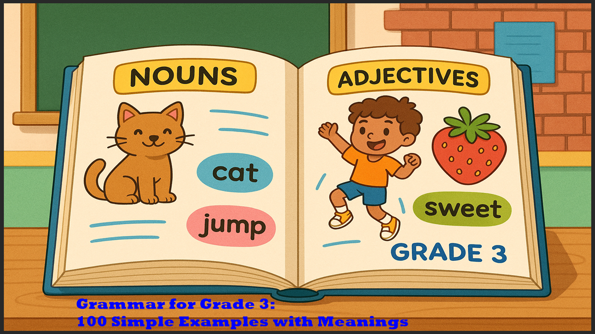 Grammar for Grade 3