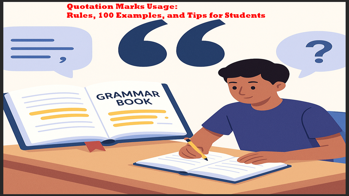 Quotation Marks Usage