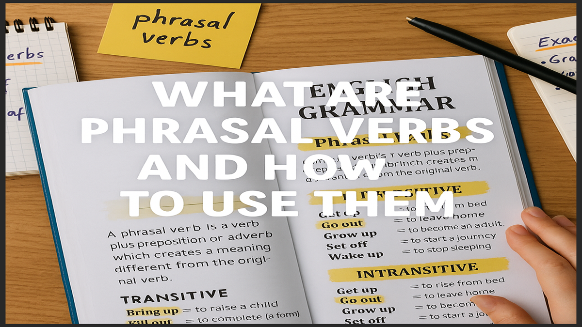 What Are Phrasal Verbs and How to Use Them