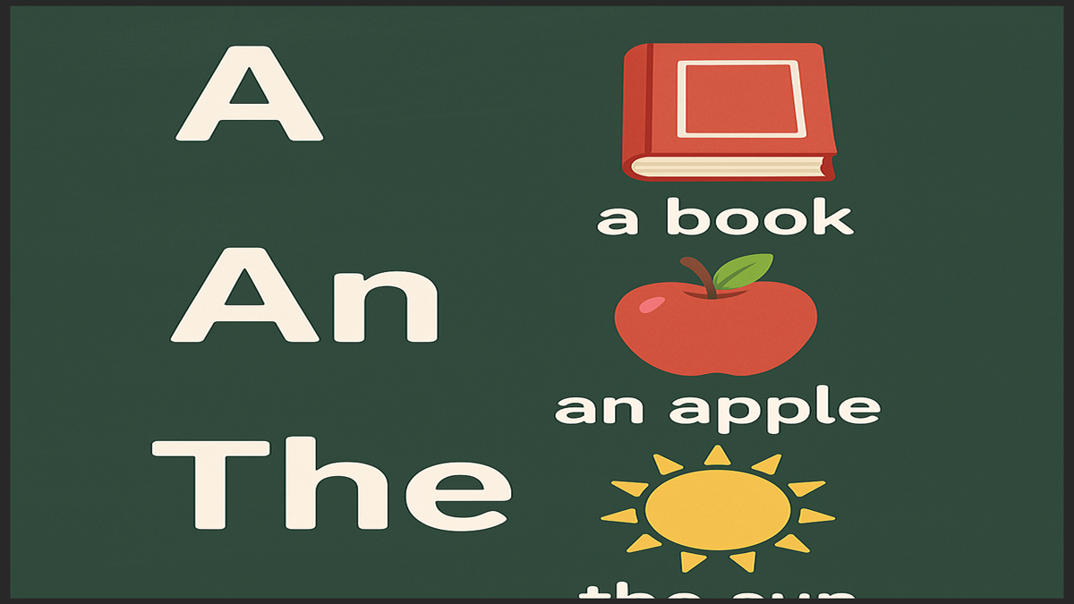 When to Use Articles A An The