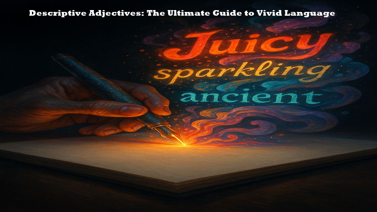 Descriptive Adjectives