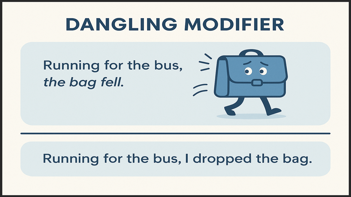 Dangling Modifiers Explained