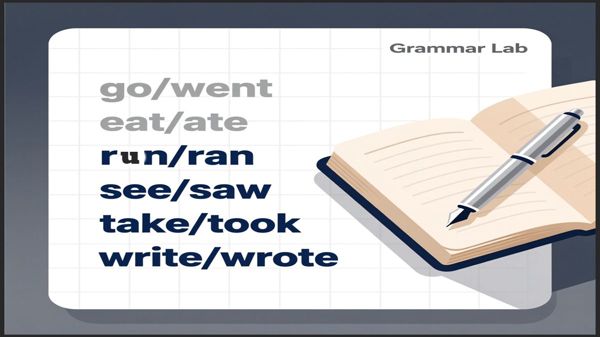 Past Tense Verbs List