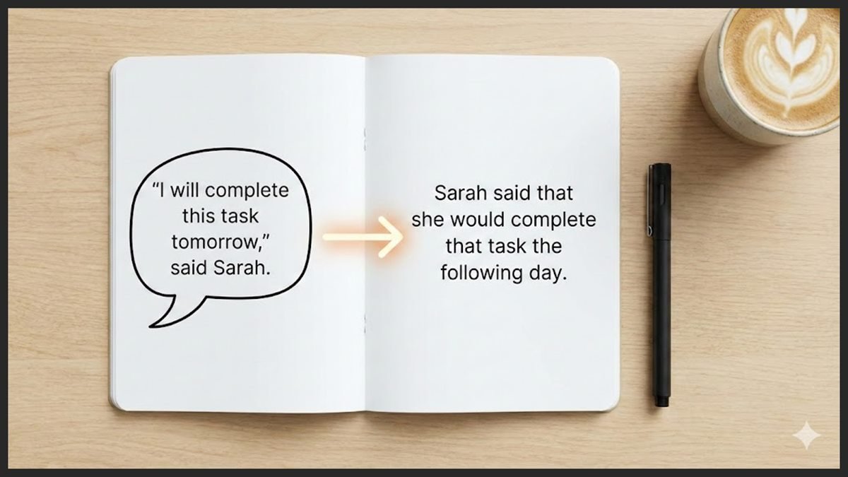 How to Change Direct Speech to Indirect Speech