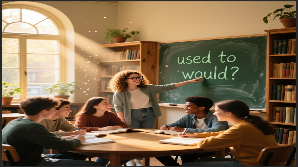 How to Use 'Used to' and 'Would' for Past Habits