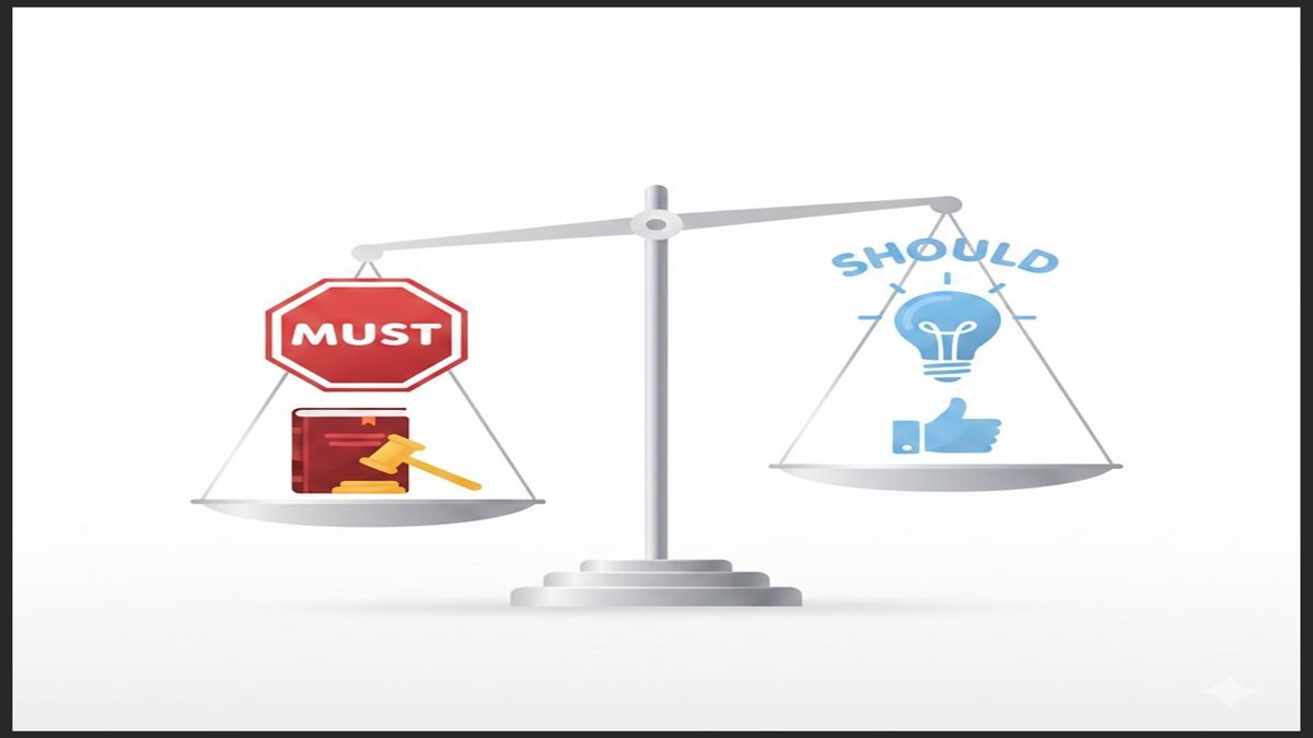 Should vs Must