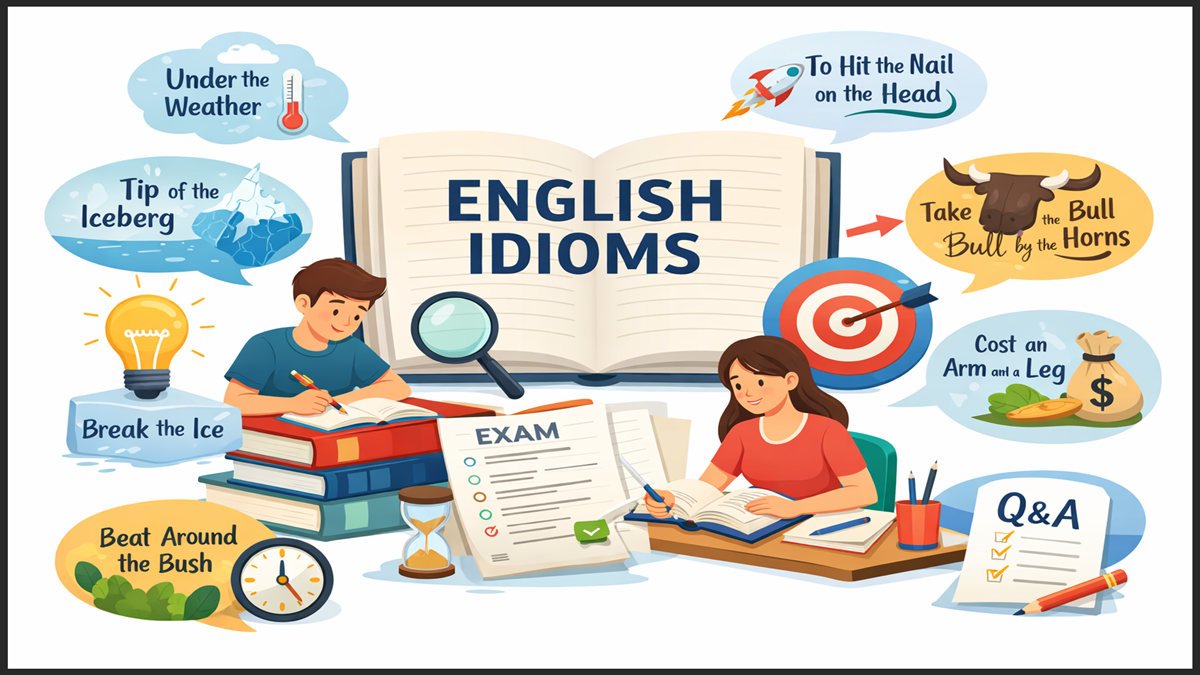 Common idioms and phrases in English