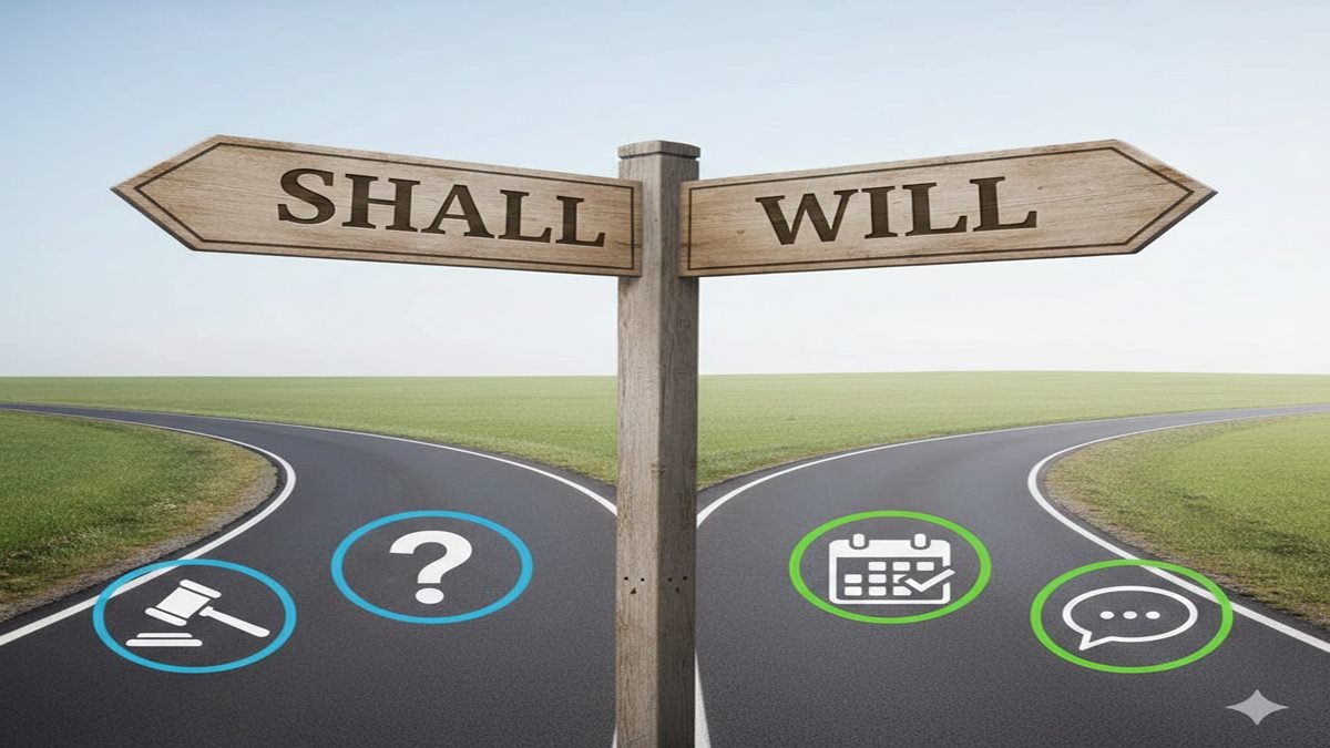 Shall vs Will