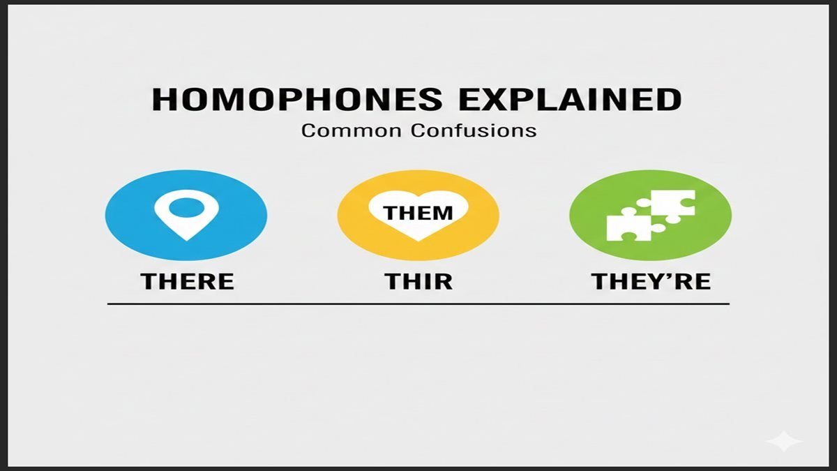 There, Their, They're