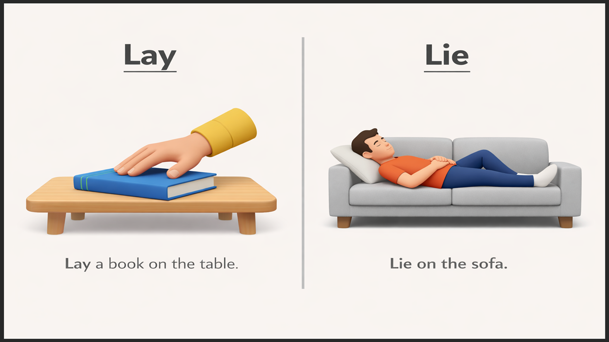 lay vs lie present and past