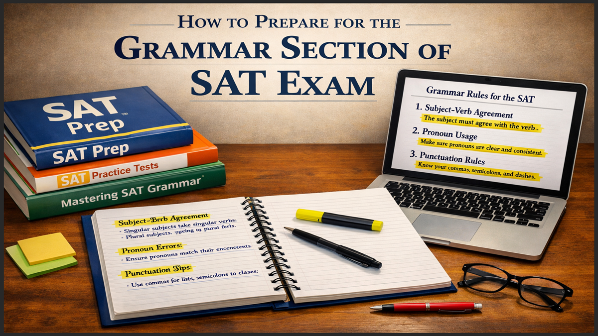 How to Prepare for the Grammar Section of SAT Exam