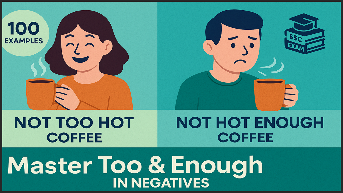 How to Use Too and Enough with Adjectives in Negative Sentences