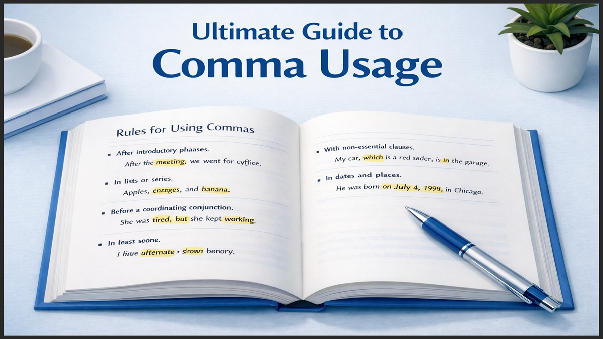 Ultimate Guide to Comma Usage