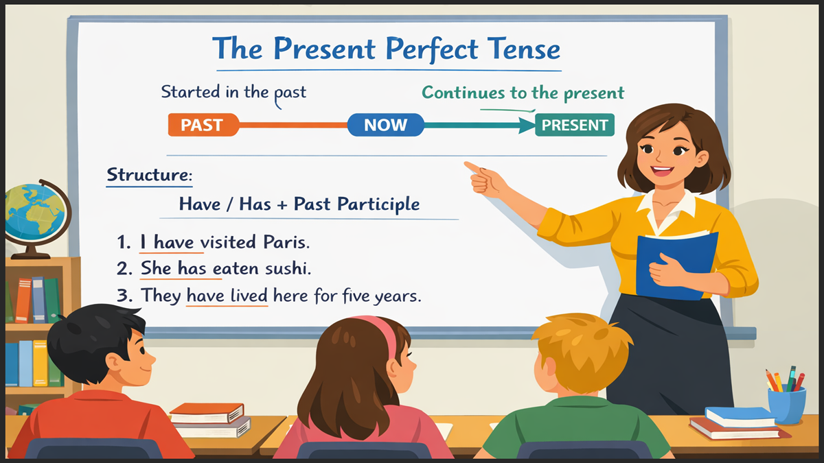 How to Explain Present Perfect to ESL Students