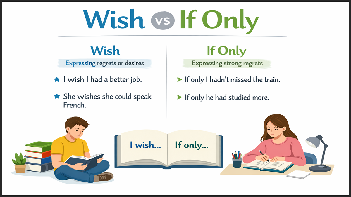 How to Use Wish and If Only