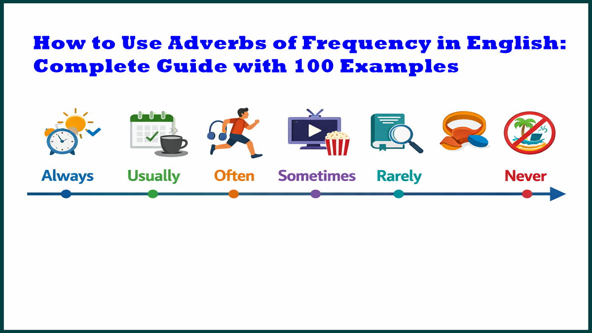 How to Use Adverbs of Frequency in English