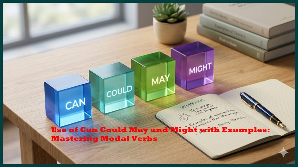 Use of Can Could May and Might with Examples
