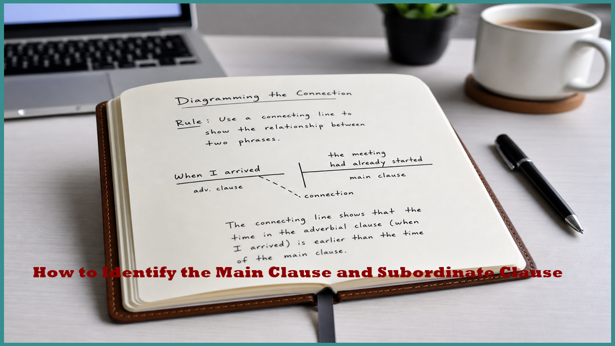 How to Identify the Main Clause and Subordinate Clause