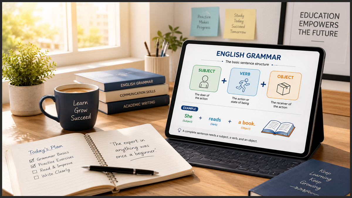 English Grammar Lessons for Beginners