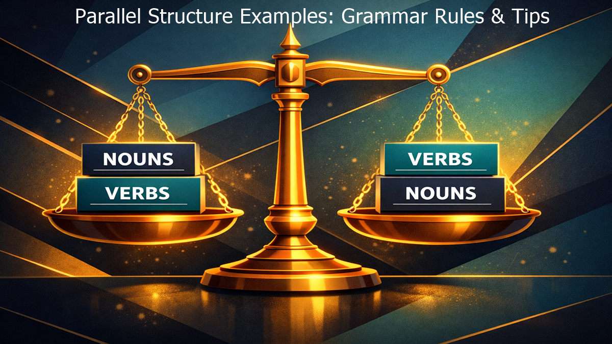 Parallel Structure Examples