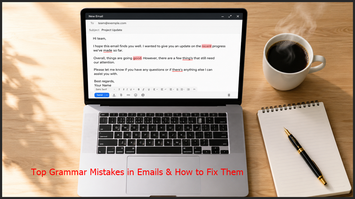 Grammar Mistakes in Emails