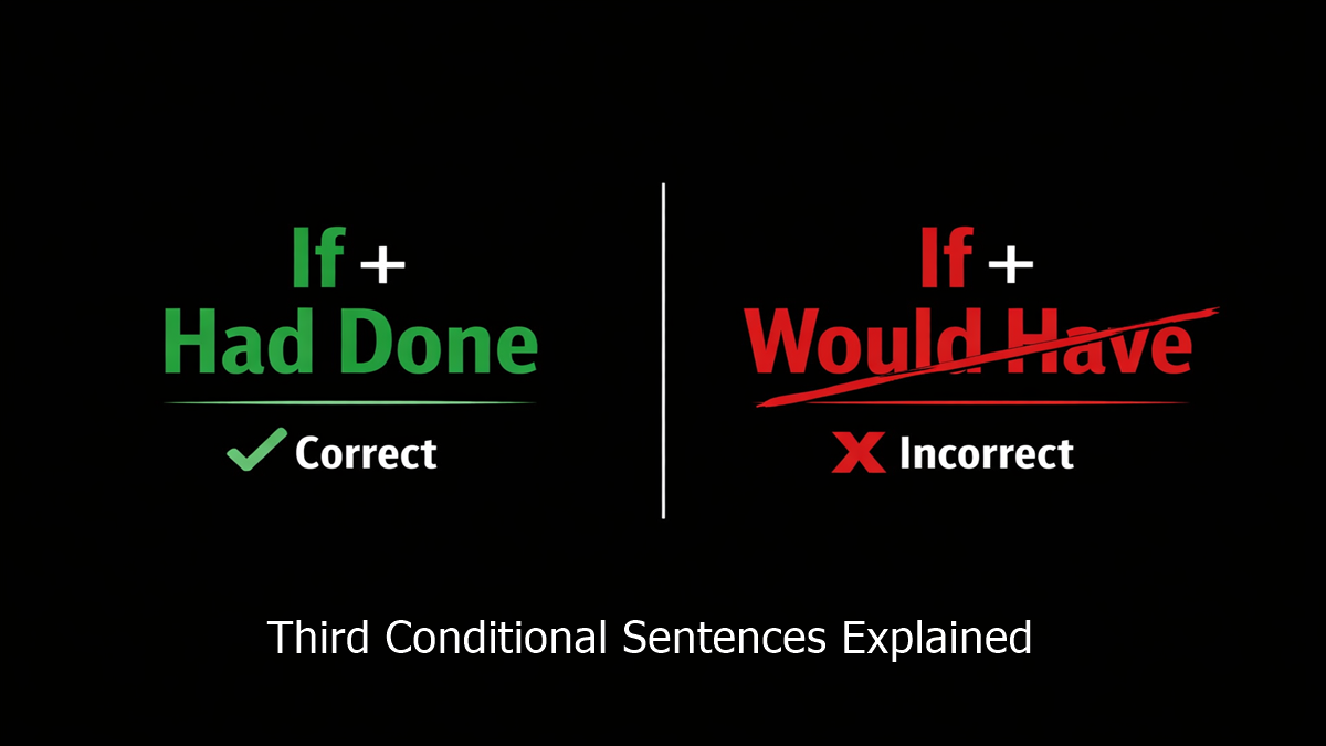 Third Conditional Sentences