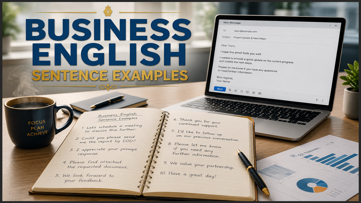 Business English Sentence Examples