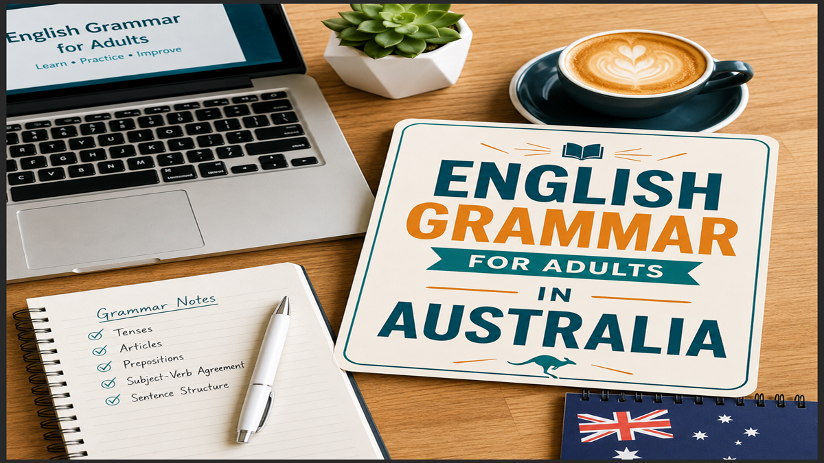 English Grammar for Adults in Australia