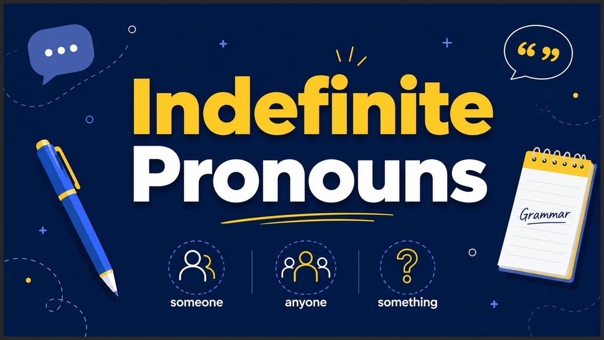 Indefinite Pronouns Examples