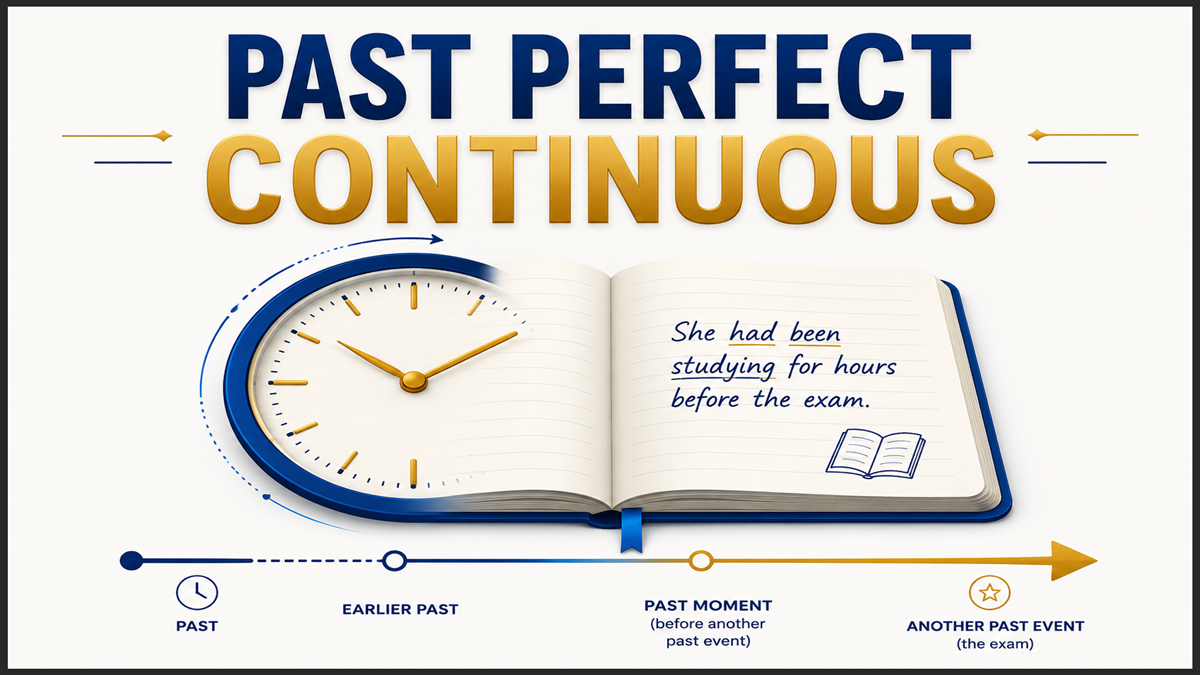 Past Perfect Continuous Examples