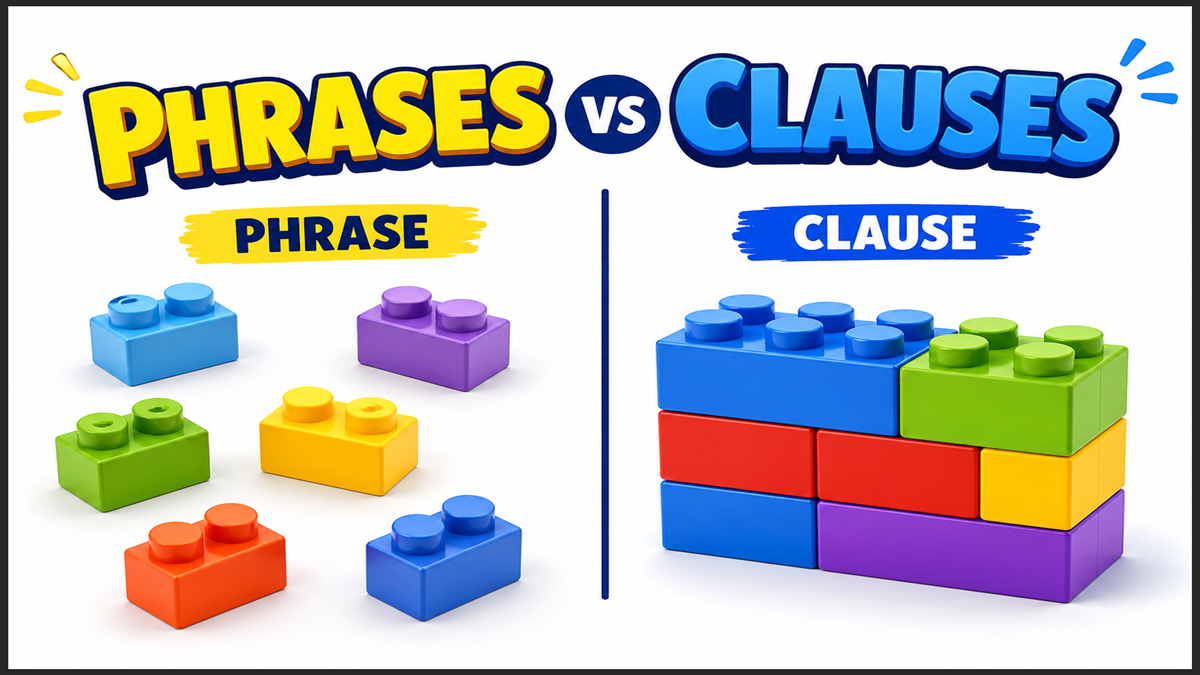 Phrases vs Clauses