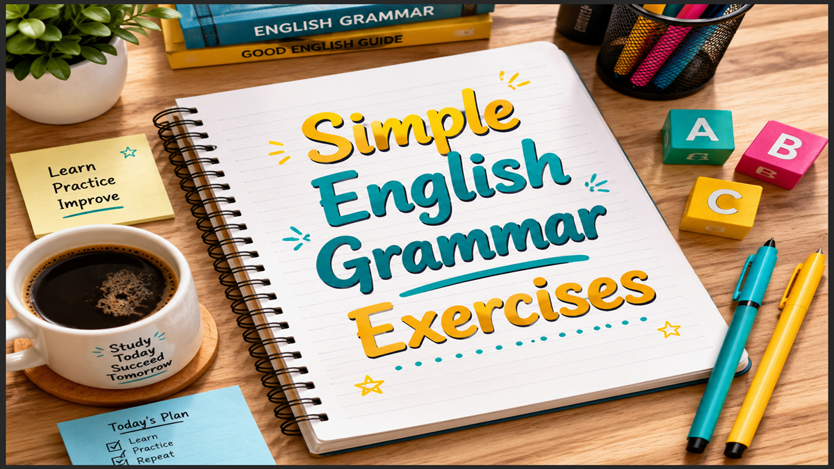 Simple English Grammar Exercises